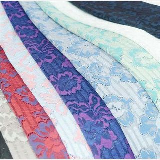 Dyed Nylon Lace Knitted Fabric